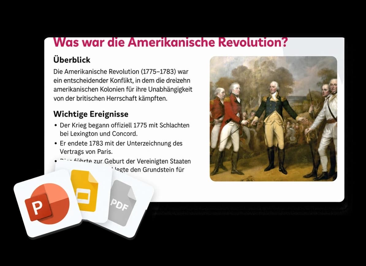 KI-generierte Klassenaktivitäten