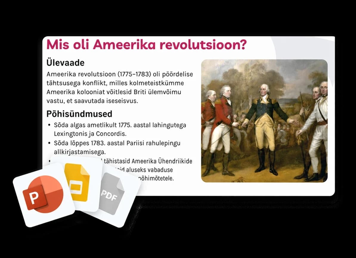 AI-genereeritud tunnislaidid