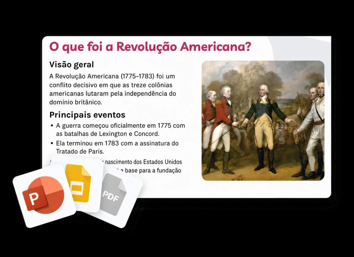 Série de aulas gerada por IA