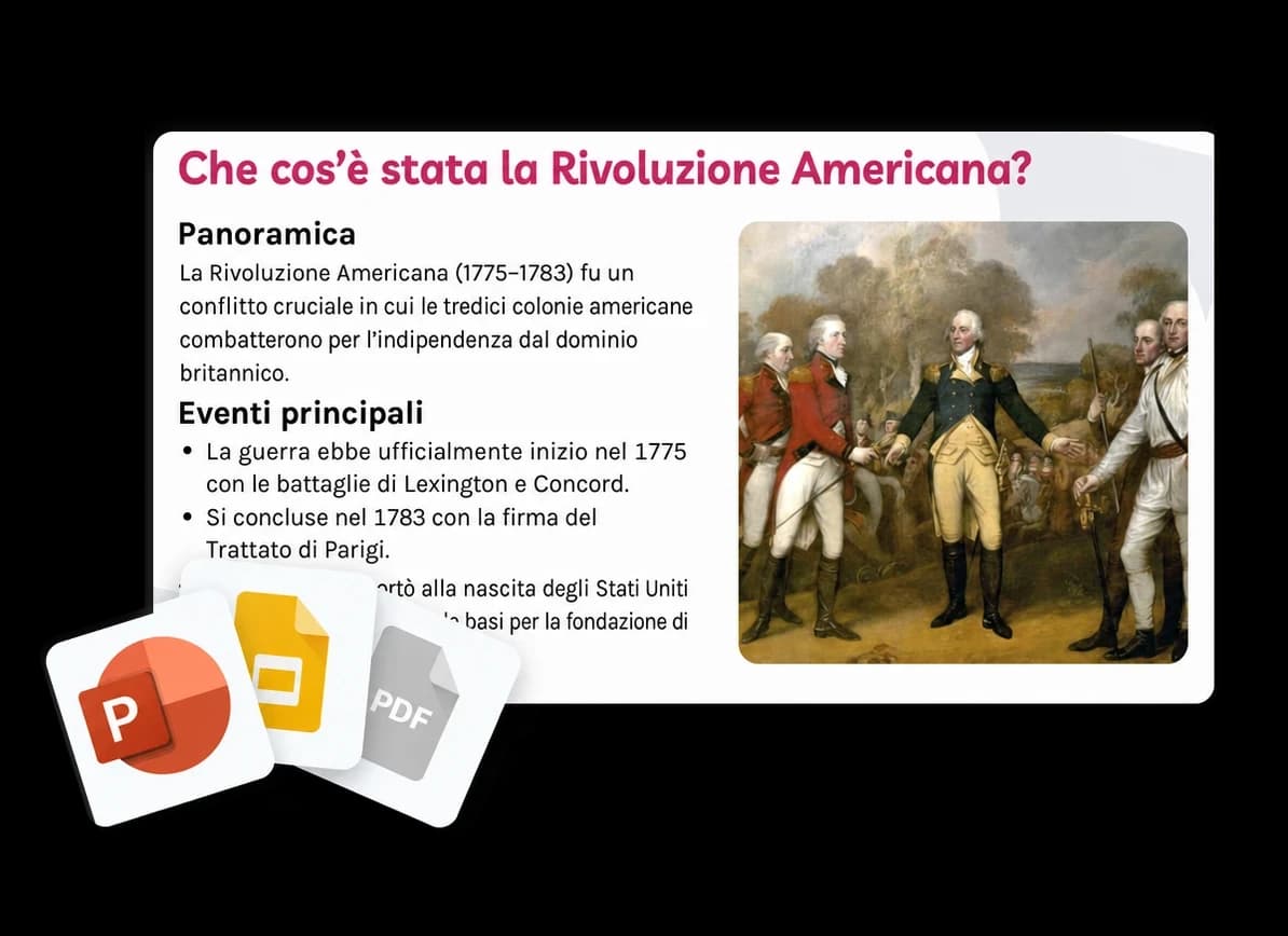 Unità di lezioni generate dall'IA