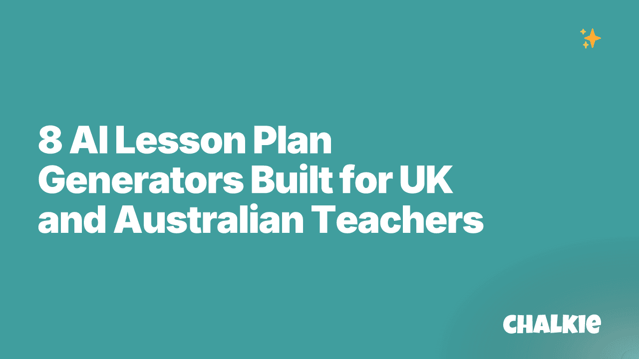 8 AI Lesson Plan Generators Built for UK and Australian Teachers
